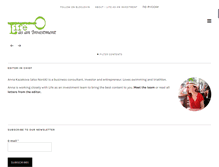Tablet Screenshot of lifeasaninvestment.com